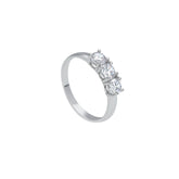 18 Karat Gold - 750 Ring mit Zirkonia Steinen